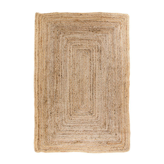Tapis Bombay en Jute Tressée, Naturel — 120 × 180 cm