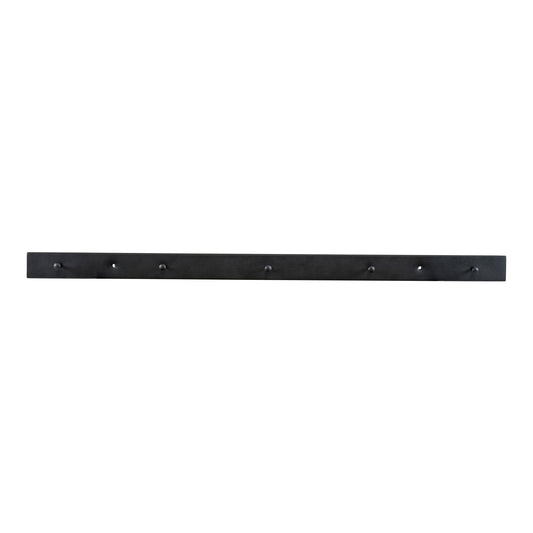 Perchero de Pared Vita de Acero Negro — 70 cm