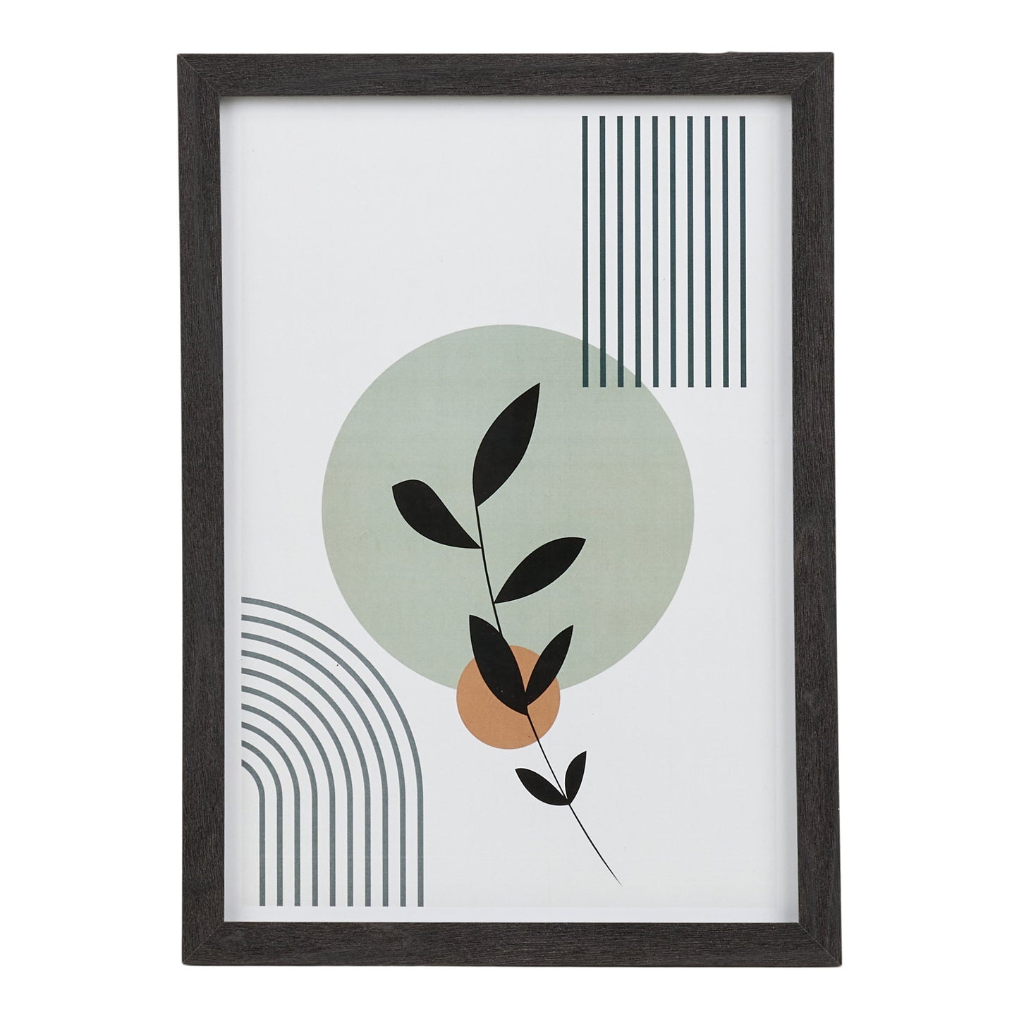 Conjunto de 3 Molduras Aspen em MDF Preto