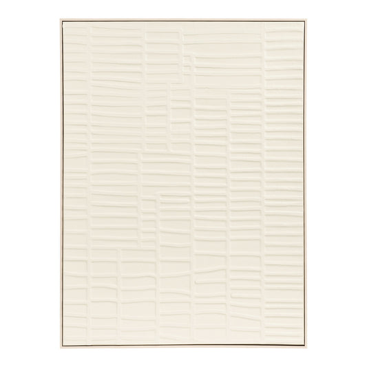 Decoração de Parede em Relevo Ena, Bege 60 × 80 cm