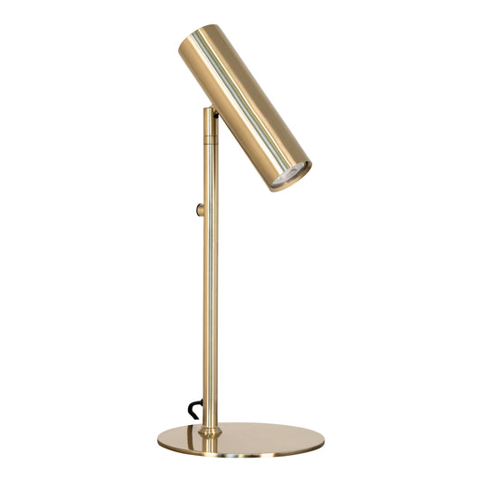 Candeeiro de Mesa Paris em Aço com Acabamento Latão — 47 cm
