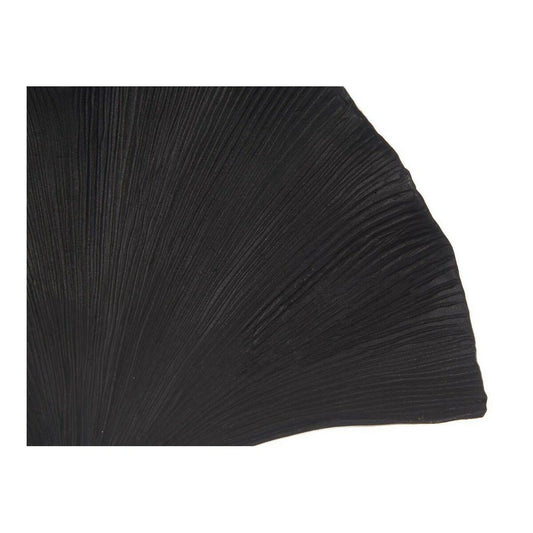 Decorative Figure Gift Decor Black Golden Flower 8 x 37 x 24,5 cm-1