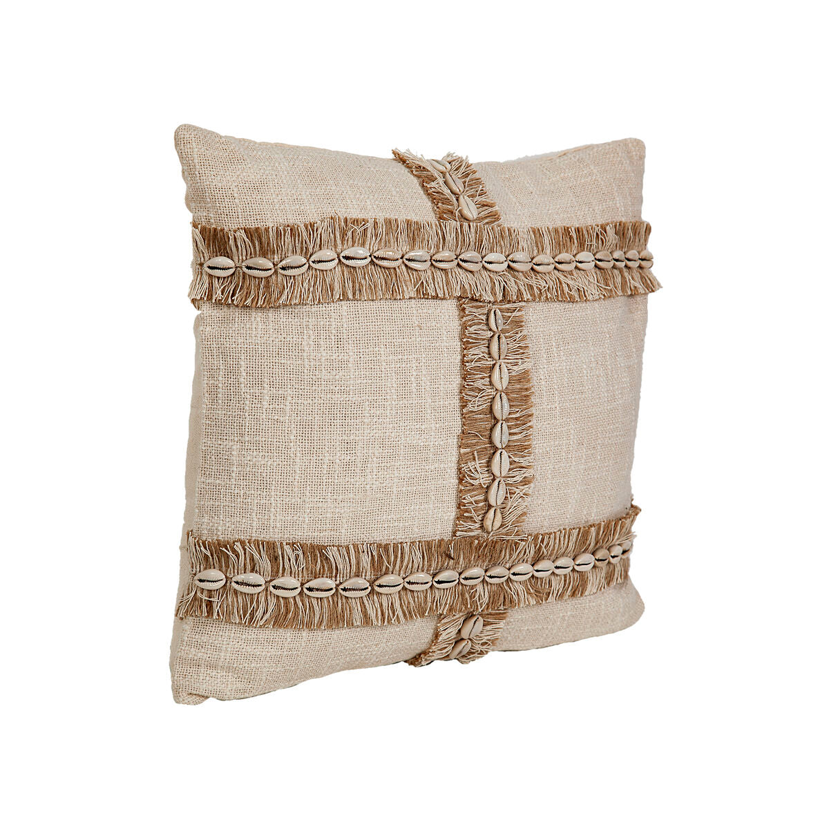 Cushion Romimex Beige Shells-0