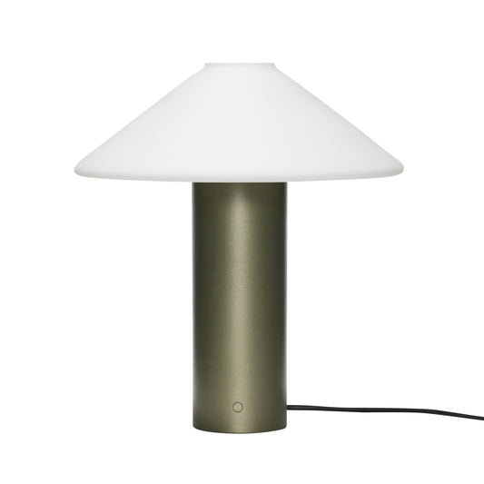 Lámpara de Mesa Orbit Verde Oscuro