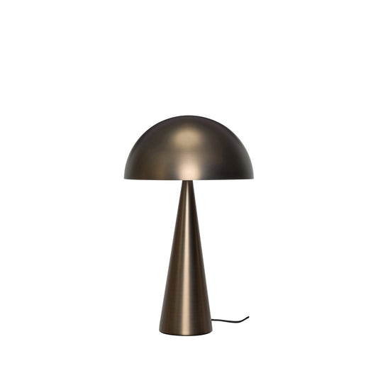 Candeeiro de Mesa Mush Alto em Ferro, Latão Brunido — Ø 30 × 50 cm