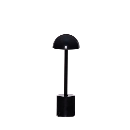 Candeeiro Portátil Taten em Ferro, Preto — Ø 10 × 30 cm
