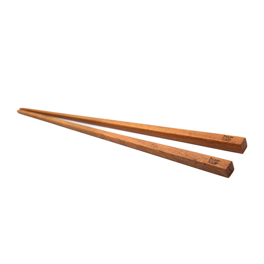Pack de 4 Pauzinhos em Raiz de Teca — 23 cm