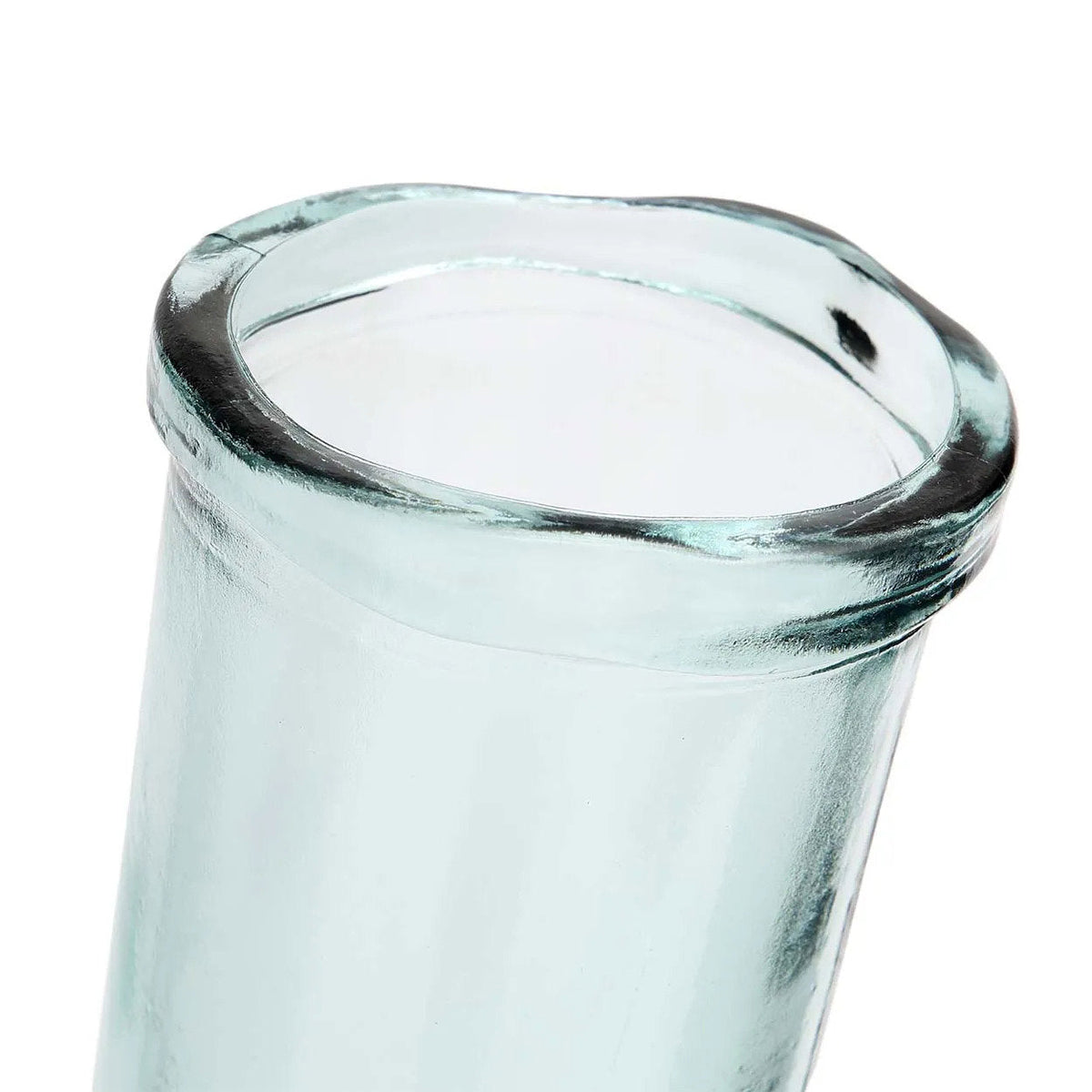 Jarrón Jiandan de Cristal — Azul — L