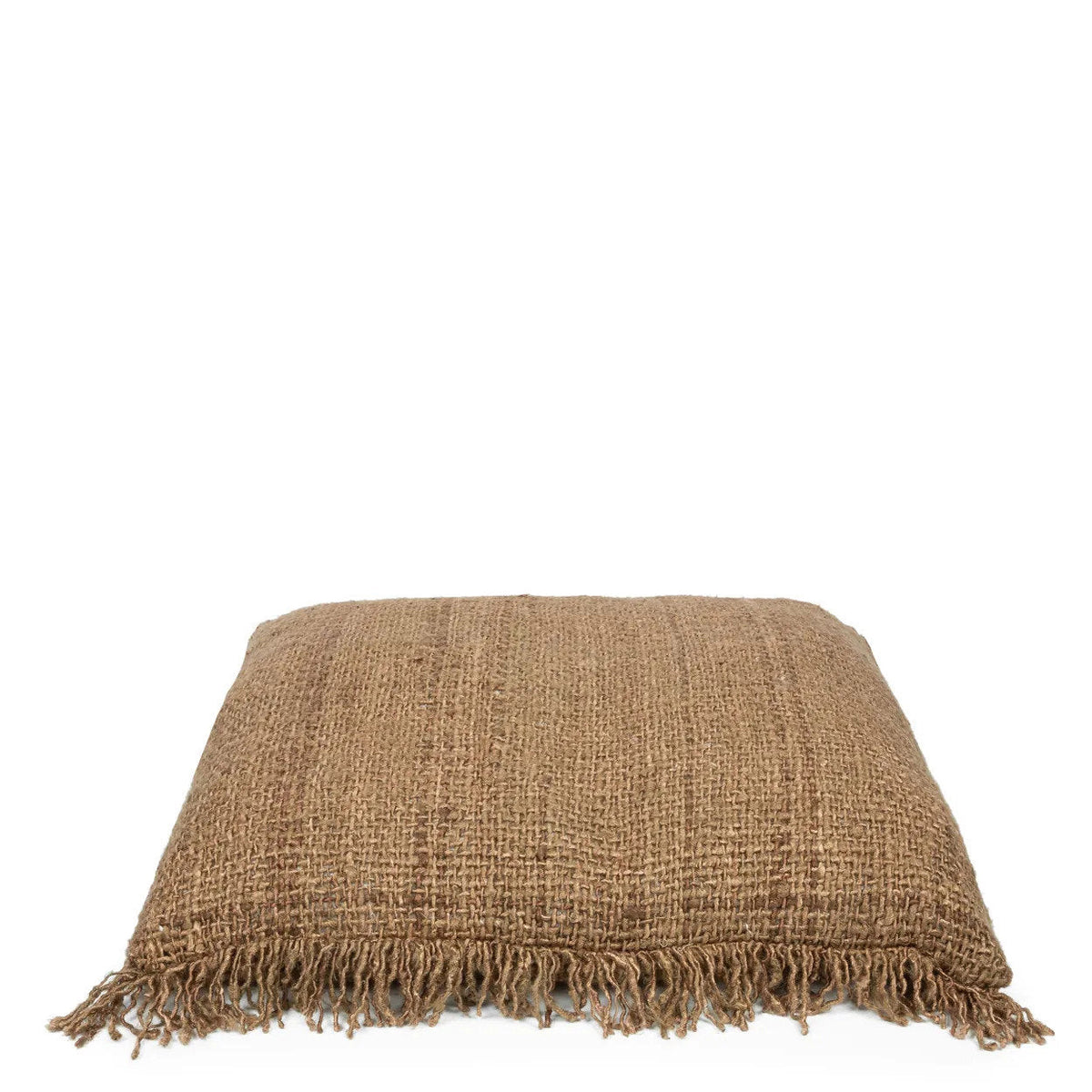 Funda de Cojín Oh My Gee de Algodón — Marrón — 60×60