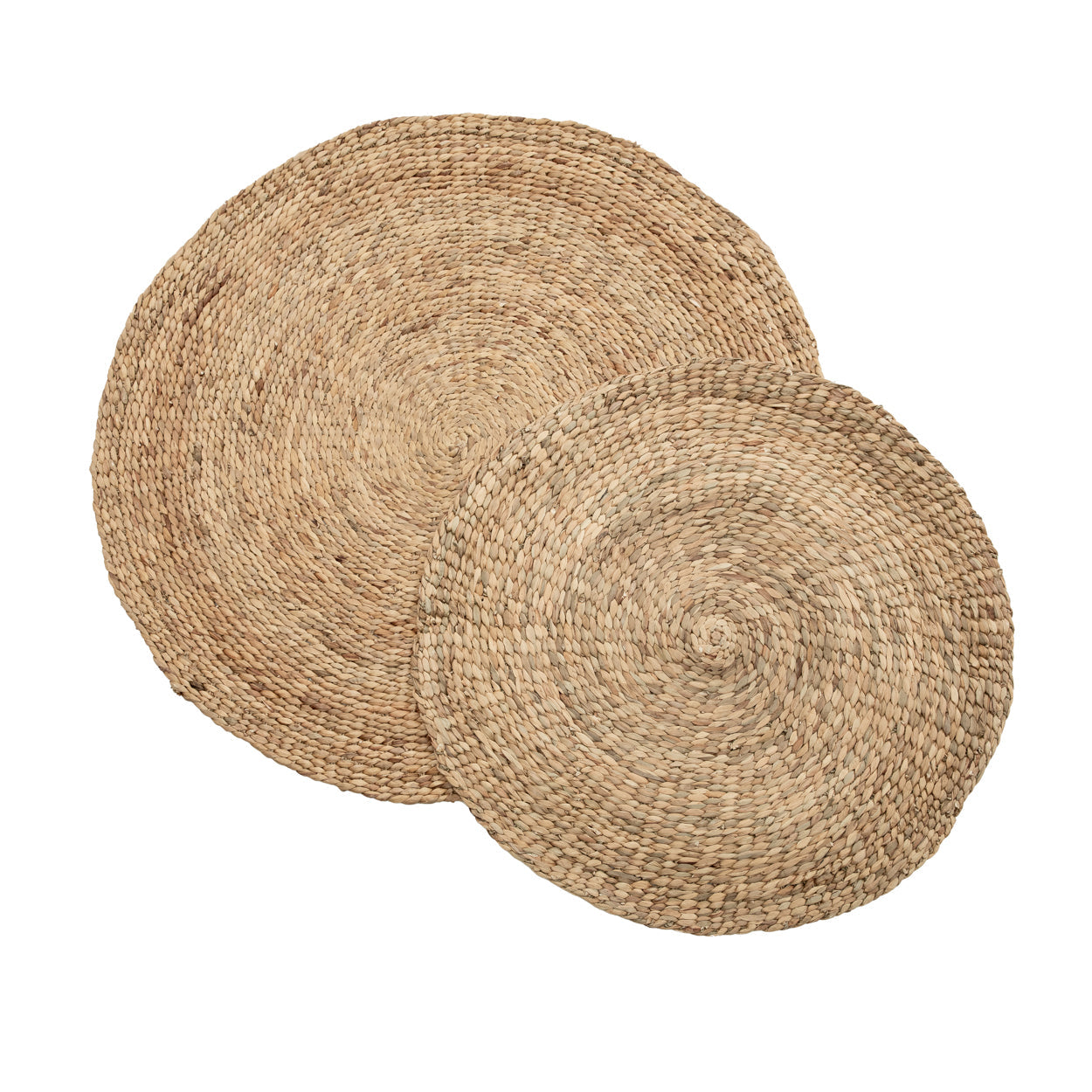 Water Hyacinth Rug — Natural — Round 200 cm
