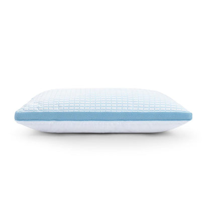 Almofada de Dormir Fresca Média, Fibra — Conjunto de 2, 50 × 70 cm