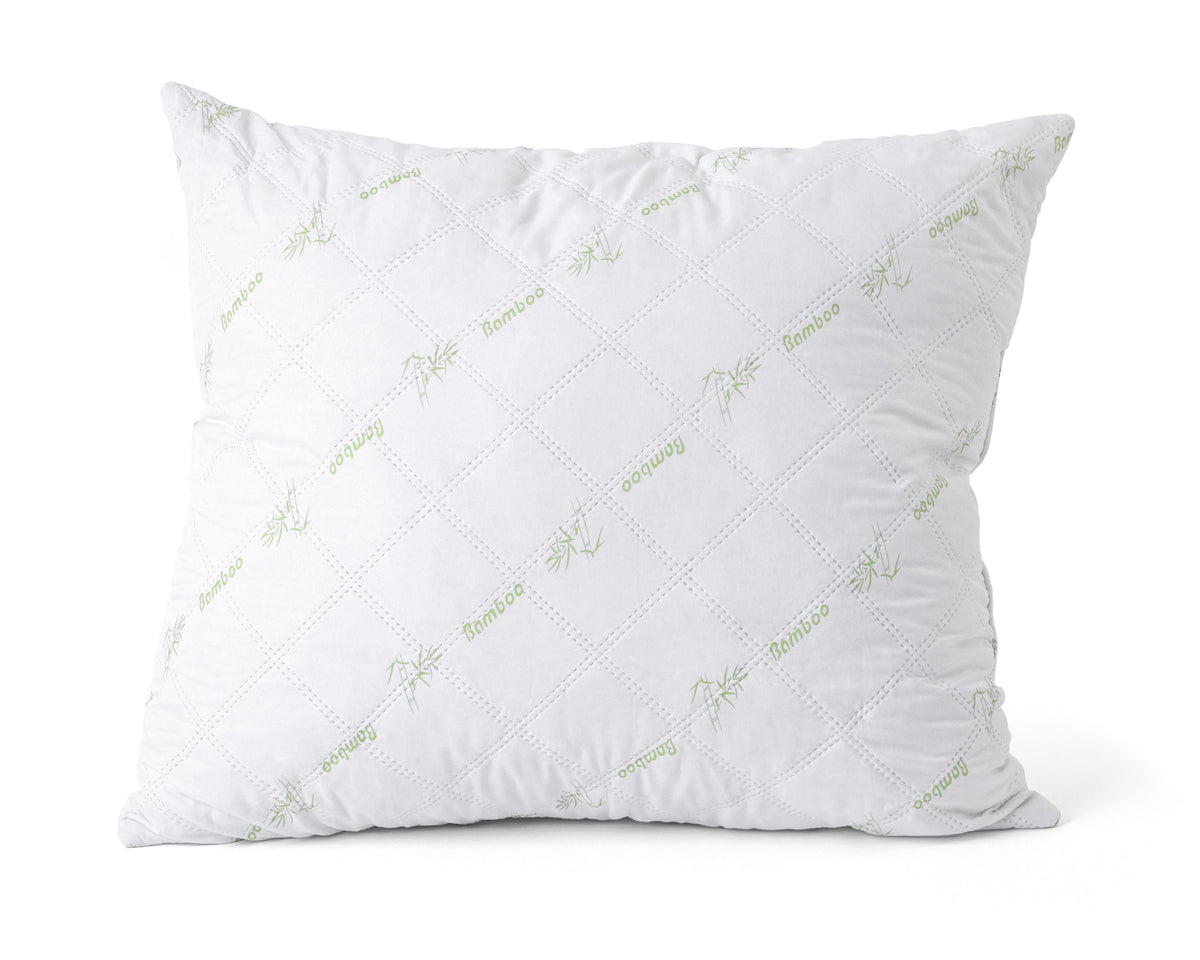 Almofada de Dormir Toque de Bambu, Branca — Pack de 2, 60 × 70 cm