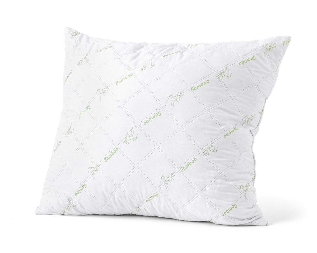 Almofada de Dormir Toque de Bambu, Branca — Pack de 2, 60 × 70 cm