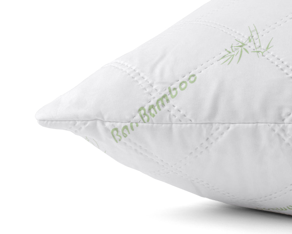 Almofada de Dormir Toque de Bambu, Branca — 60 × 70 cm