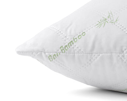 Almofada de Dormir Toque de Bambu, Branca — 60 × 70 cm