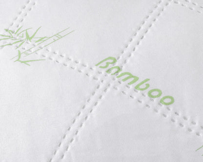 Almofada de Dormir Toque de Bambu, Branca — Pack de 2, 60 × 70 cm