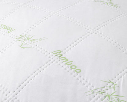 Almofada de Dormir Toque de Bambu, Branca — Pack de 2, 60 × 70 cm