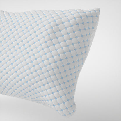 Adjustable Memory Foam Sleeping Pillow, White — 50 × 70 cm