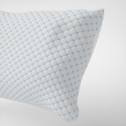 Almofada de Dormir Ajustável em Espuma Viscoelástica, Branca — Conjunto de 2, 50 × 70 cm