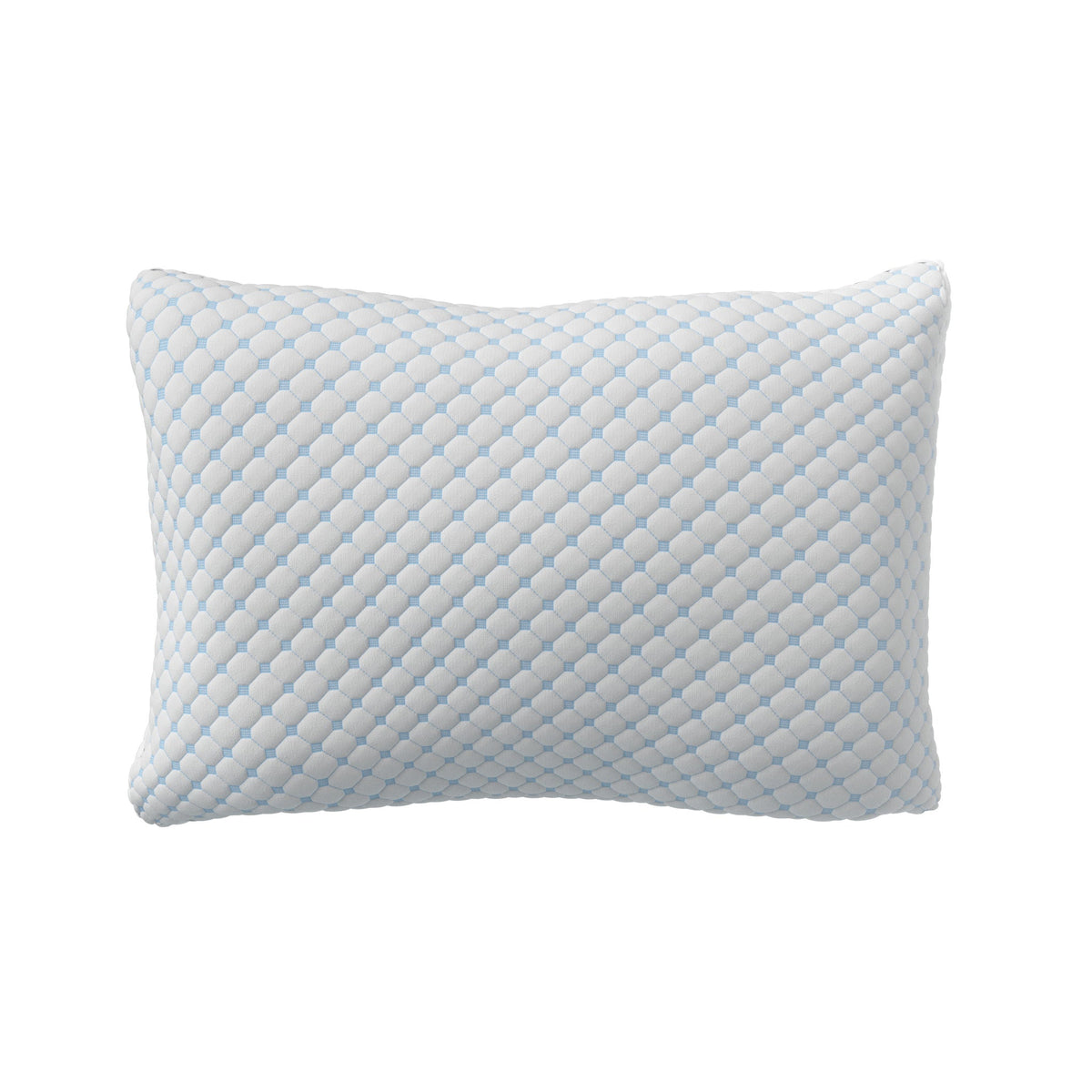 Almofada de Dormir Ajustável em Espuma Viscoelástica, Branca — Conjunto de 2, 50 × 70 cm