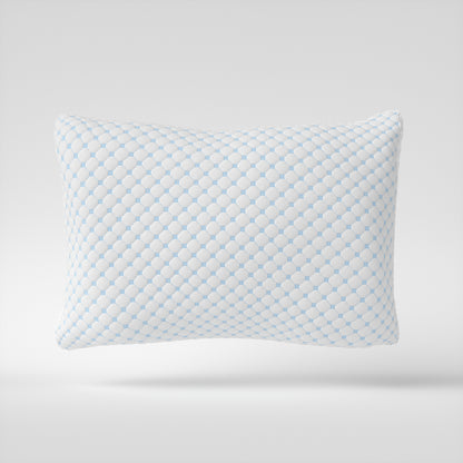 Adjustable Memory Foam Sleeping Pillow, White — 50 × 70 cm