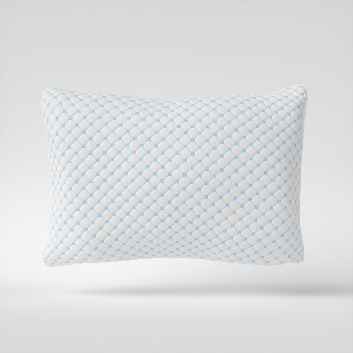 Almofada de Dormir Ajustável em Espuma Viscoelástica, Branca — Conjunto de 2, 50 × 70 cm