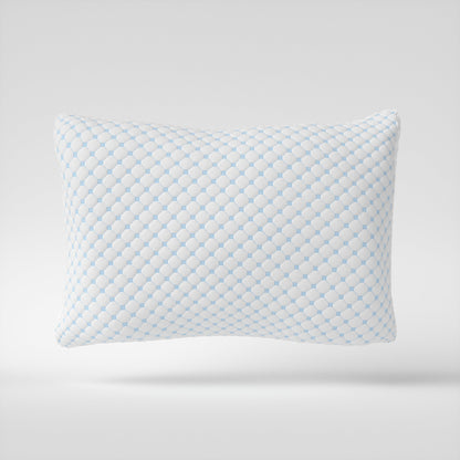Almofada de Dormir Ajustável em Espuma Viscoelástica, Branca — Conjunto de 2, 50 × 70 cm