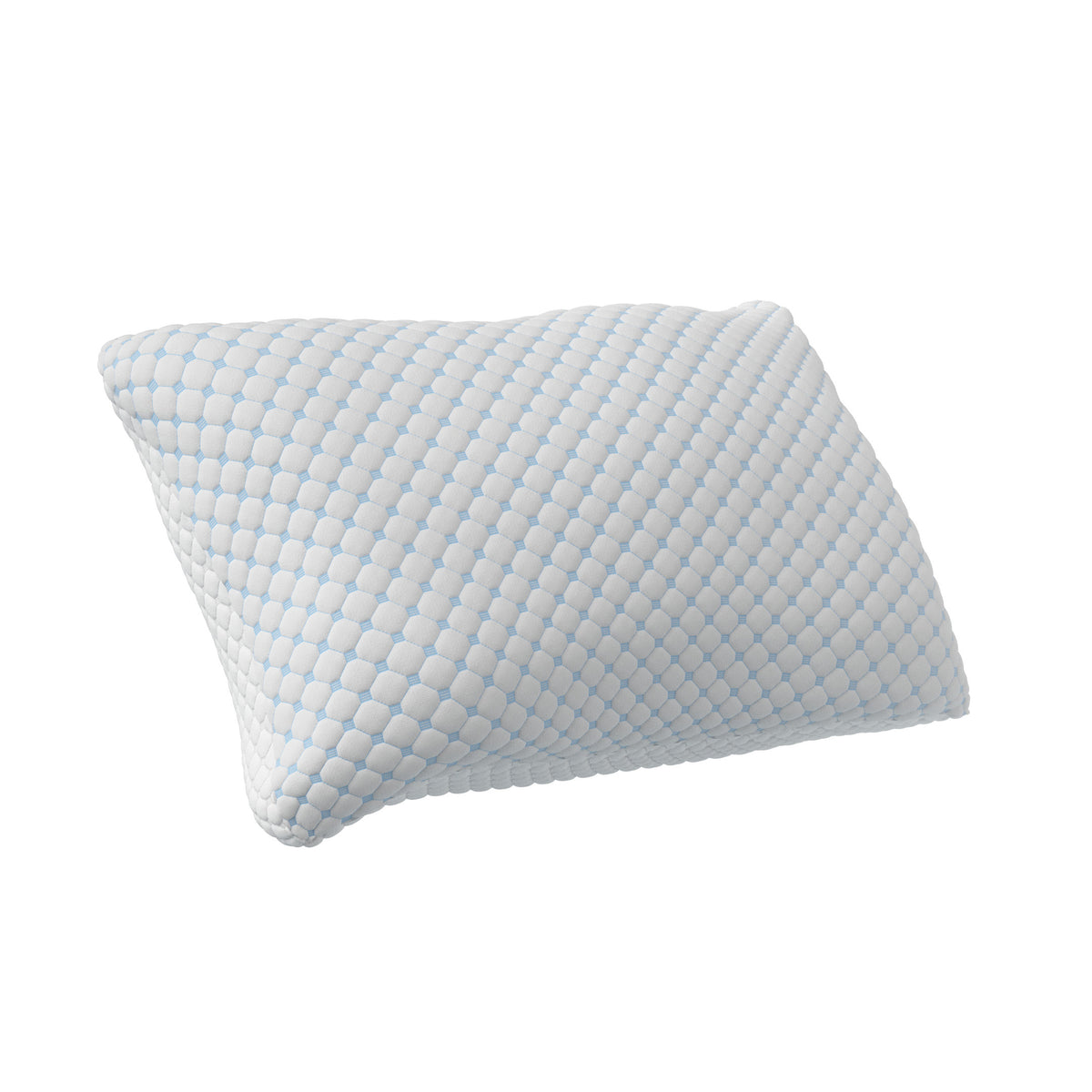 Adjustable Memory Foam Sleeping Pillow, White — 50 × 70 cm