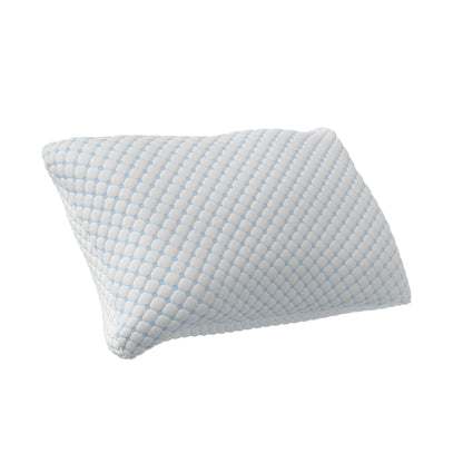 Adjustable Memory Foam Sleeping Pillow, White — 50 × 70 cm