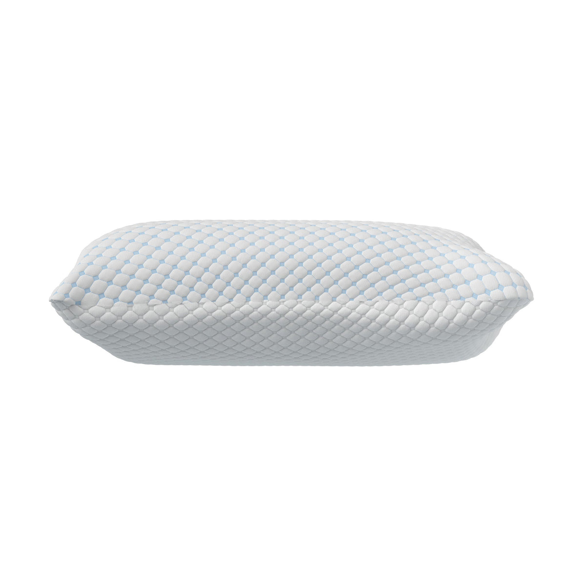 Almofada de Dormir Ajustável em Espuma Viscoelástica, Branca — Conjunto de 2, 50 × 70 cm