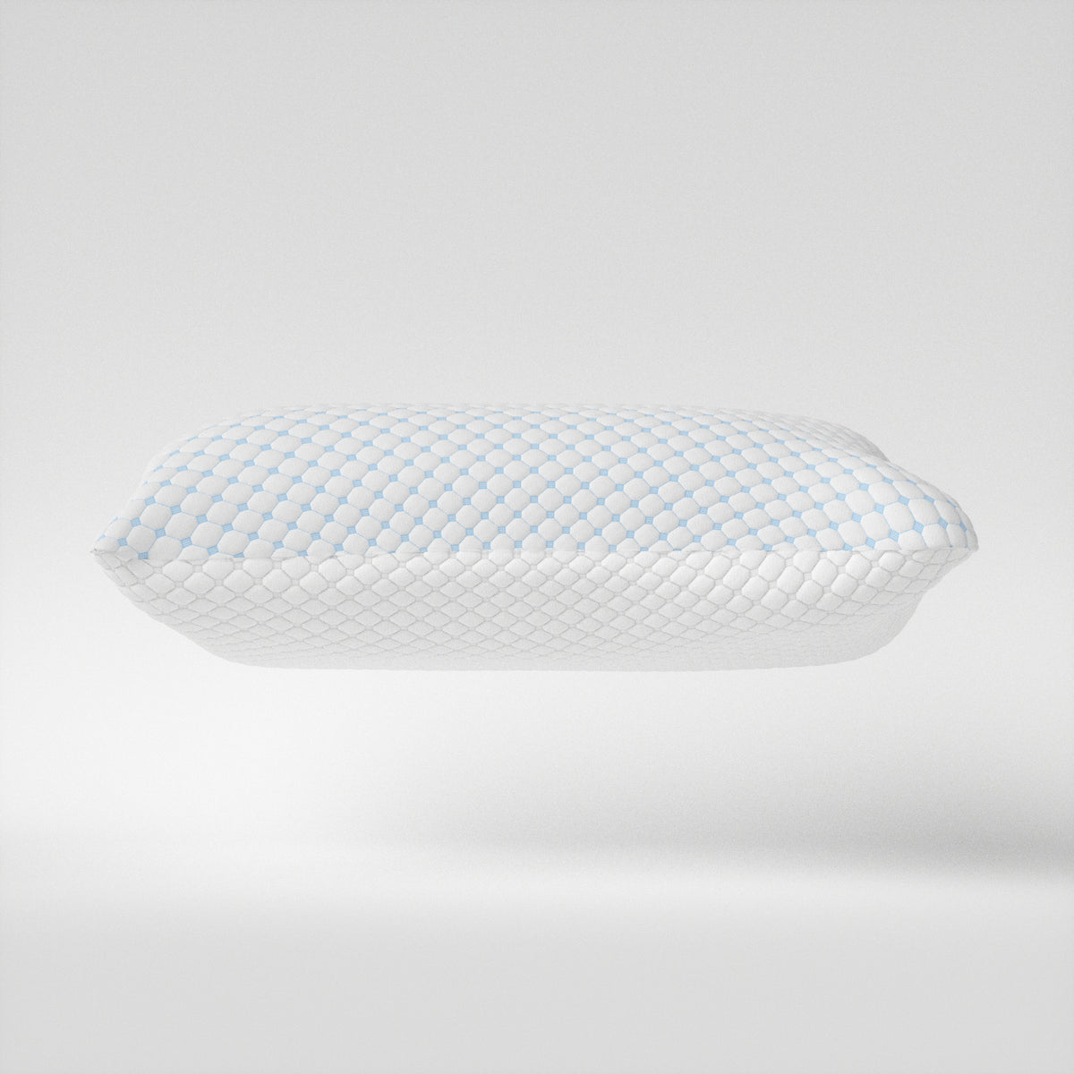 Adjustable Memory Foam Sleeping Pillow, White — 50 × 70 cm