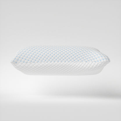 Adjustable Memory Foam Sleeping Pillow, White — 50 × 70 cm