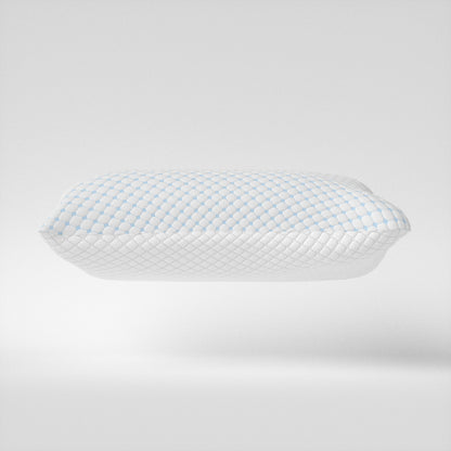 Almofada de Dormir Ajustável em Espuma Viscoelástica, Branca — Conjunto de 2, 50 × 70 cm