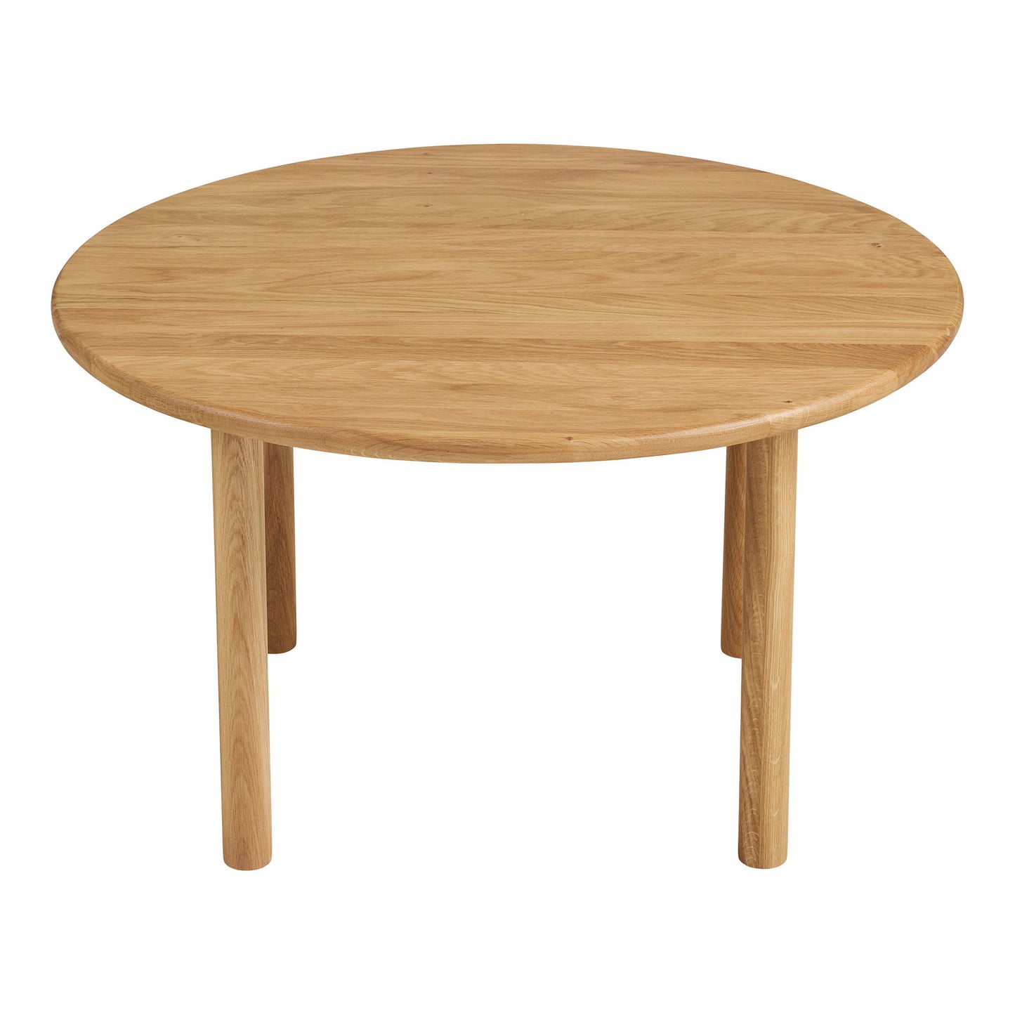 Jena Coffee Table in Natural Oak — Ø 70 × 40 cm