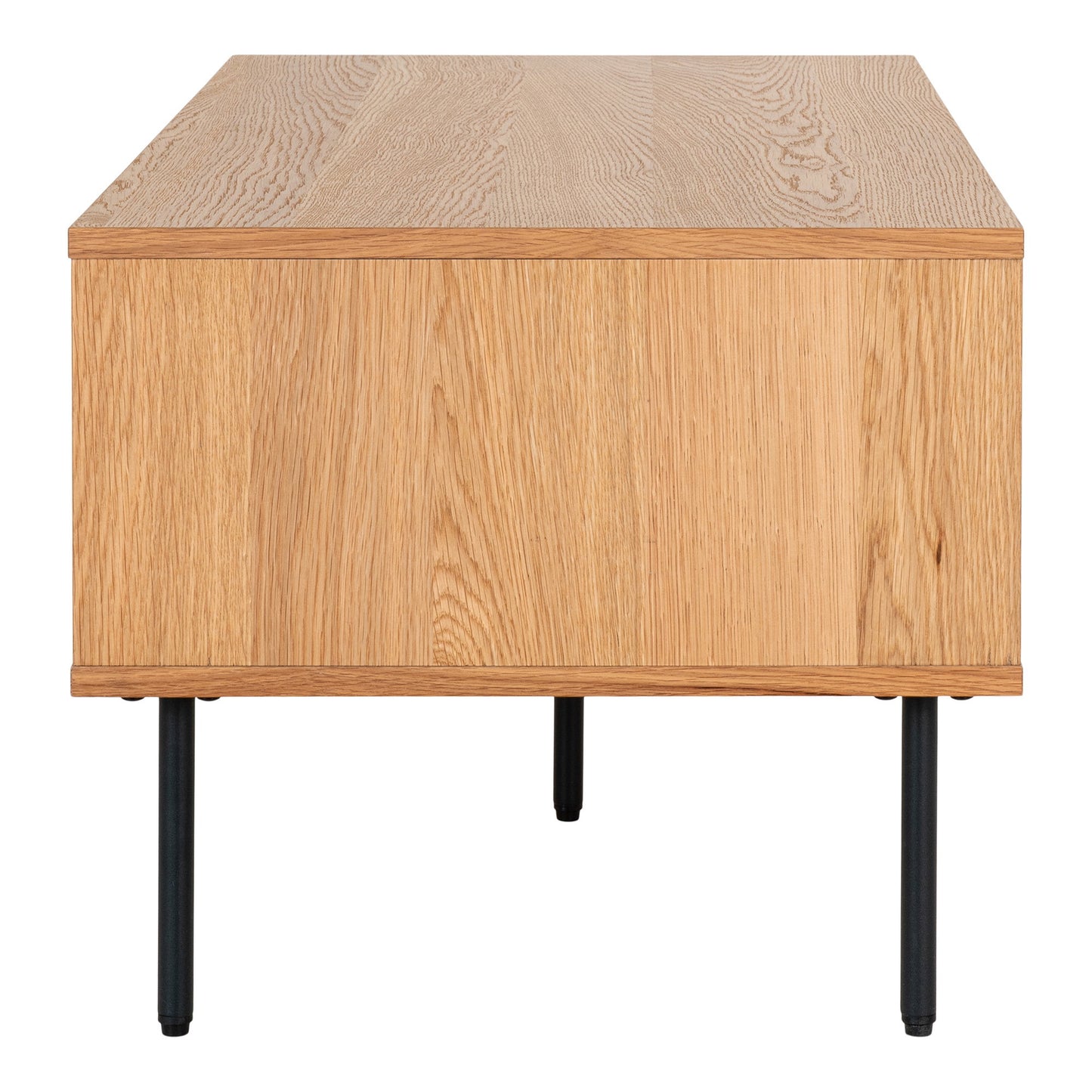 Kyoto Oak Coffee Table with 2 Drawers — 100 × 50 × 45 cm