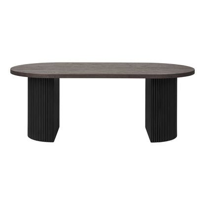 Boavista Dark Brown Coffee Table — 120 × 60 × 45 cm