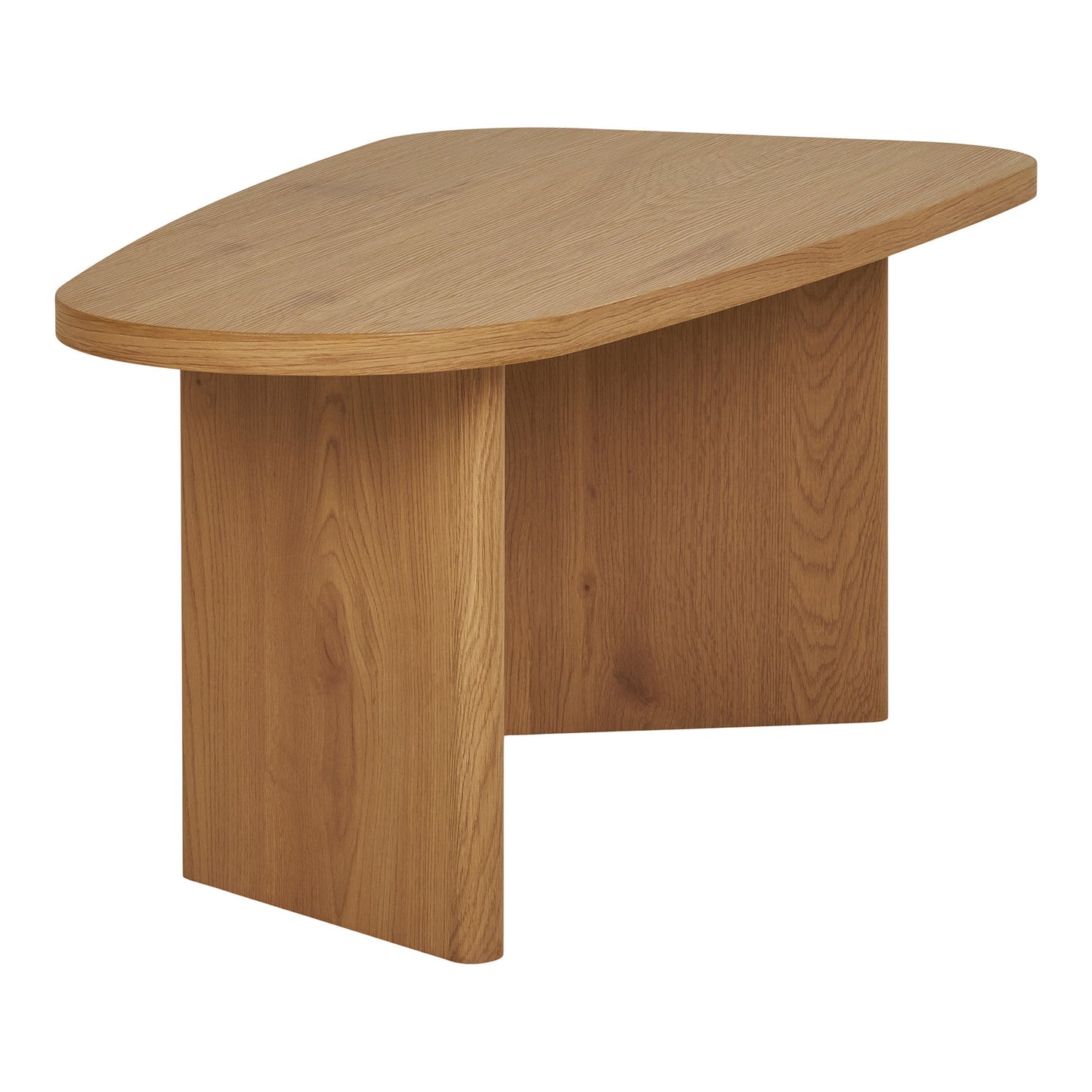 Mesa de Centro Melo em Madeira Natural, 100 × 50 × 41 cm