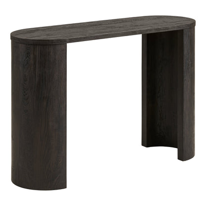 Consola Bibione em MDF, Castanho-Escuro — 114 × 38 × 75 cm