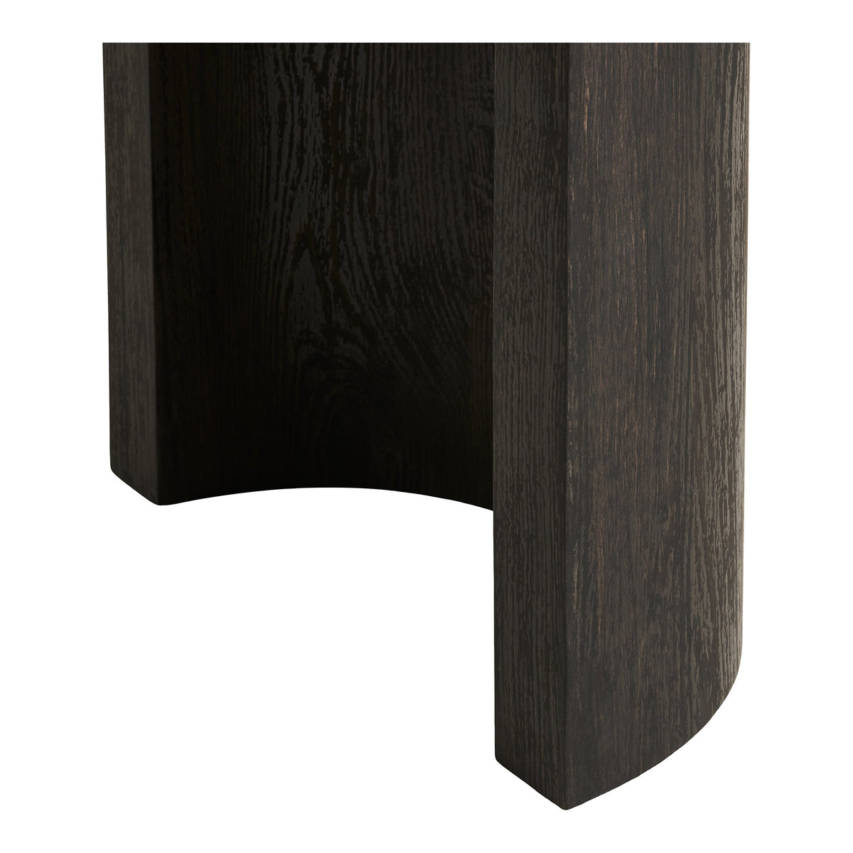 Consola Bibione em MDF, Castanho-Escuro — 114 × 38 × 75 cm