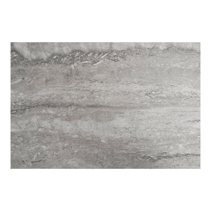 Consola Vita com Tampo Aspecto Travertino — 110 × 26 × 80 cm
