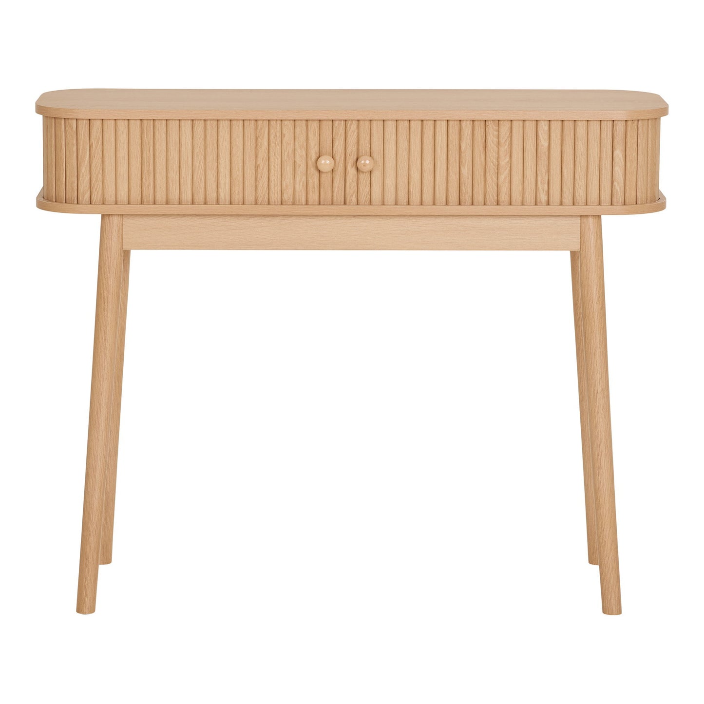 Aparador Nikko com 2 Portas, Natural — 100 × 30 × 80 cm