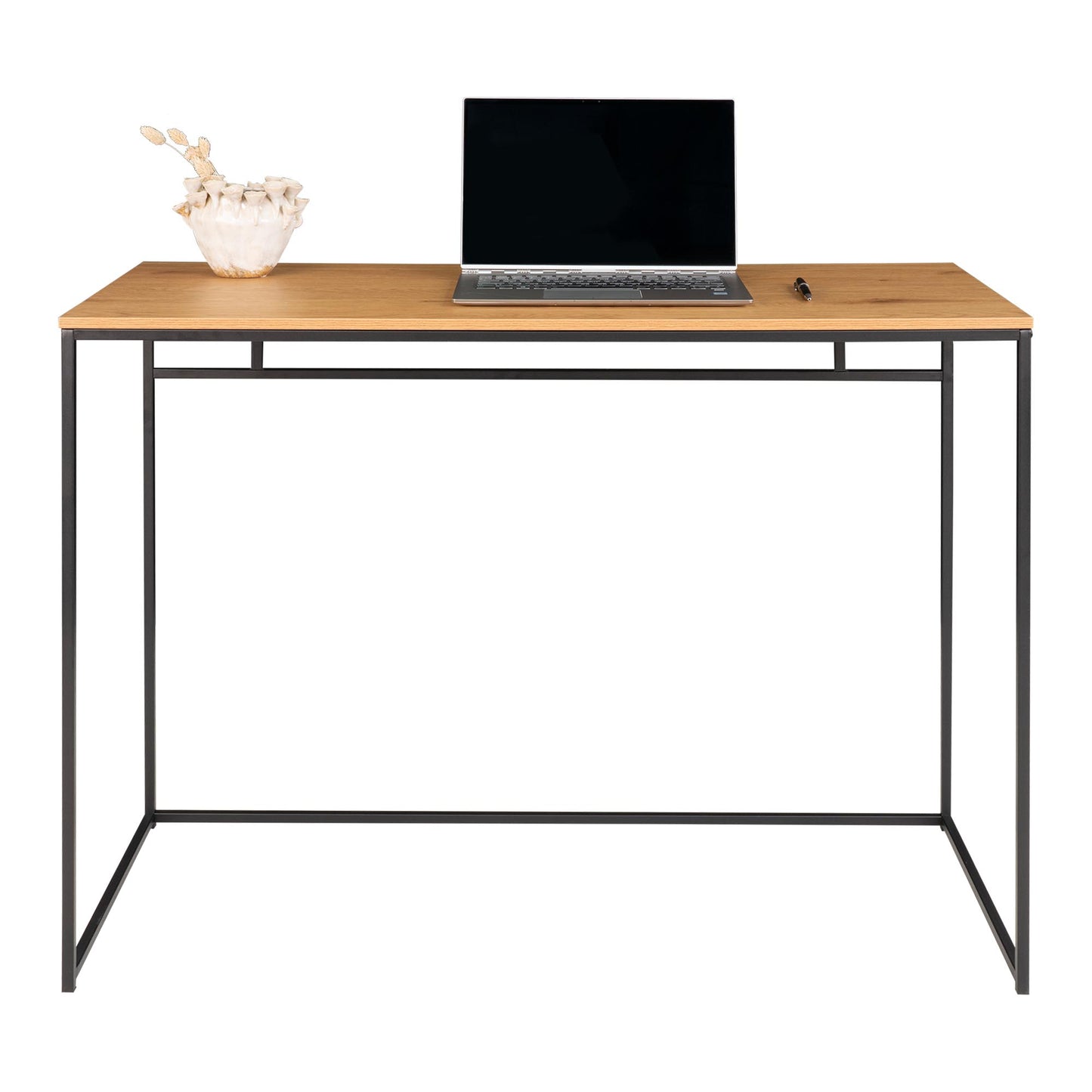 Secretária Vita com Aspecto Carvalho — 100 × 45 × 75 cm