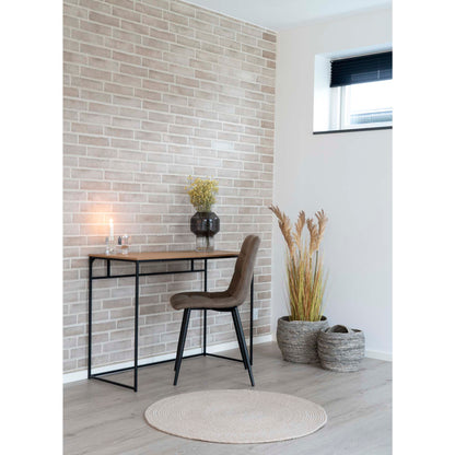 Secretária Vita com Aspecto Carvalho — 100 × 45 × 75 cm