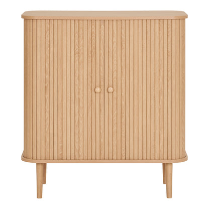 Nikko Sideboard with 2 Doors, Natural — 80 × 40 × 87 cm