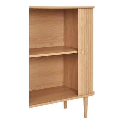Nikko Sideboard with 2 Doors, Natural — 80 × 40 × 87 cm