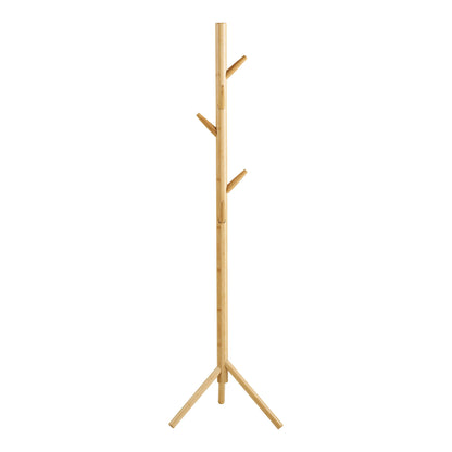 Cabideiro de Pé Wanaka em Bambu Natural, 163 cm