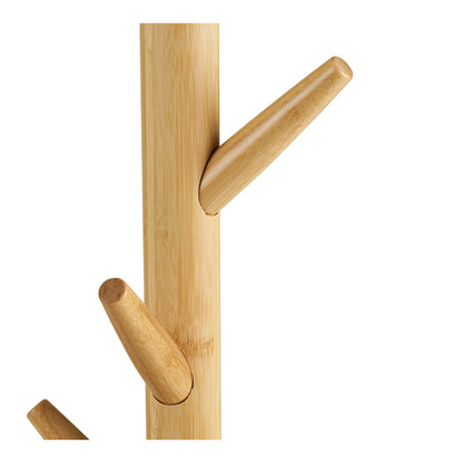 Cabideiro de Pé Wanaka em Bambu Natural, 163 cm