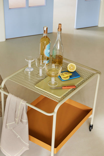 Conjunto de 6 Copos de Vinho Tinto Clink em Vidro Soprado à Boca, Transparente — Ø 9 × 17 cm