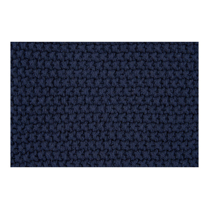 Almofada Santos em Algodão Reciclado, Azul-Escuro — 45 × 45 cm