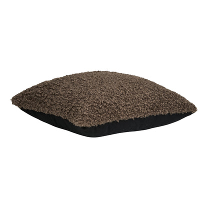 Almofada Tavira em Bouclé Cinzento-Escuro — 45 × 45 cm